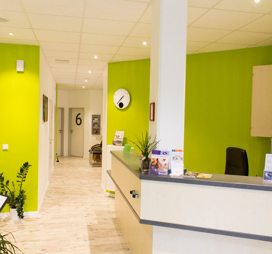 Empfang Anja Wichern Physiotherapie in Sittensen