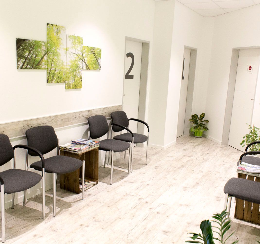 Wartezimmer bei Anja Wichern Physiotherapie in Sittensen
